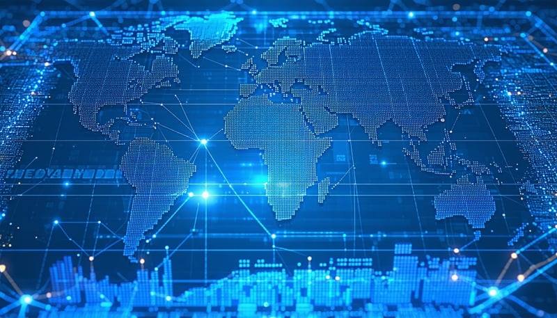 Global trade connections with Indian exports